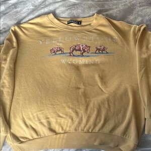Yellowstone Wyoming National Park Graphic Sweater
